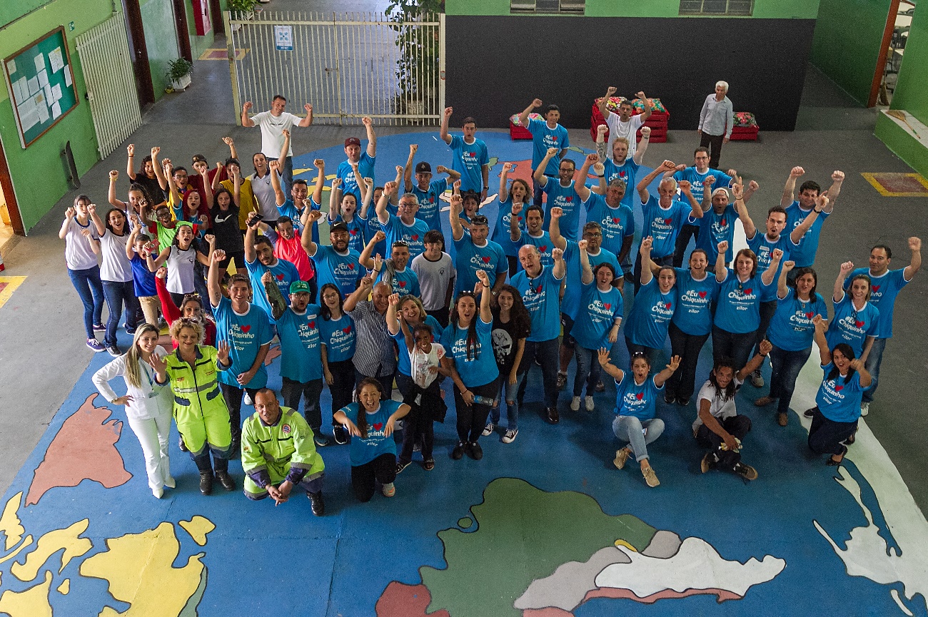 Zilor promove ação de Voluntariado em escola pública de Quatá