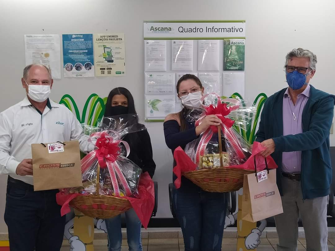 Campanha "Pedal bom é pedal Seguro" premia ganhadoras