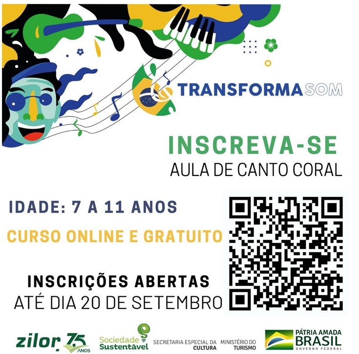 Zilor lança Projeto Transformasom para crianças entre 7 e 11 anos
