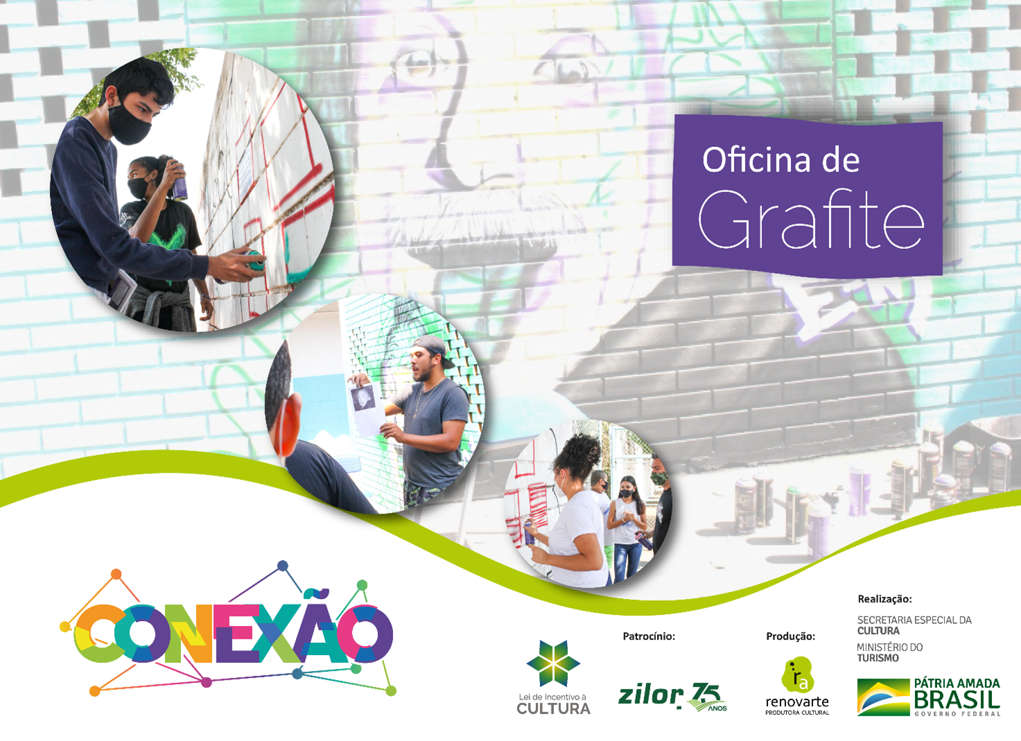 Zilor lança projeto Conexão, de oficina de grafite, em Quatá