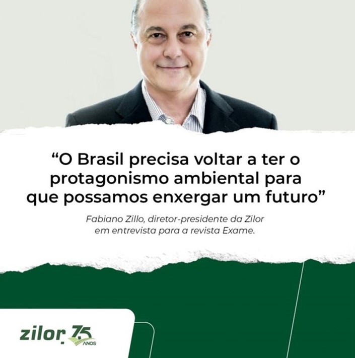 Diretor-Presidente da Zilor, Fabiano Zillo, participa do AgroForum promovido pelo BTG Pactual