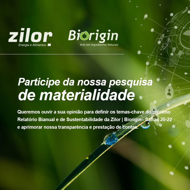 Participe da nossa Pesquisa de Materialidade. Contamos com você!