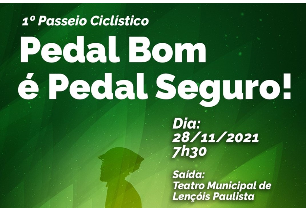 Ascana, Zilor e Prefeitura de Lençóis fazem passeio ciclístico, em 28 de novembro