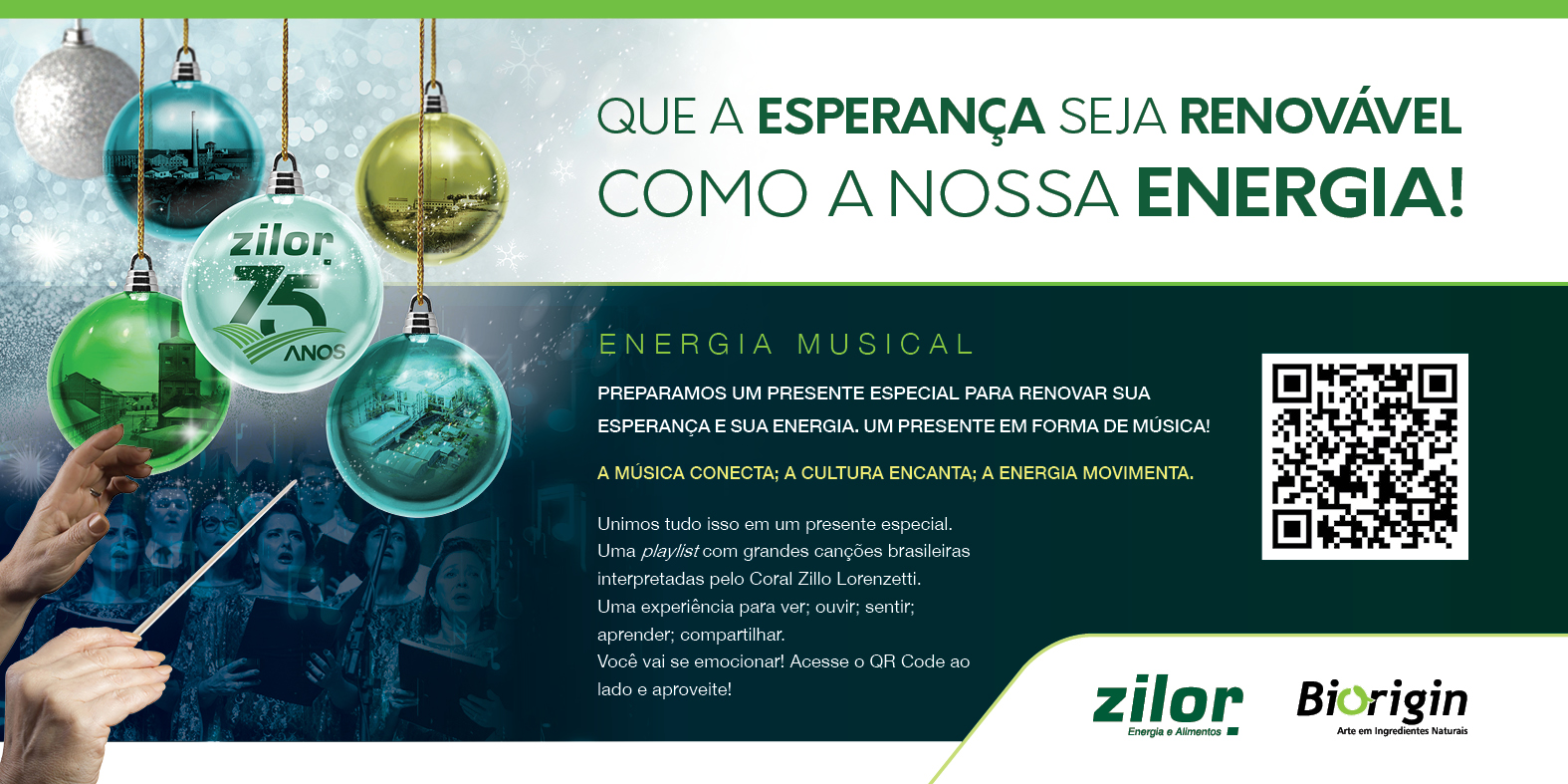 Zilor lança Campanha de Boas Festas com hotsite Energia Musical