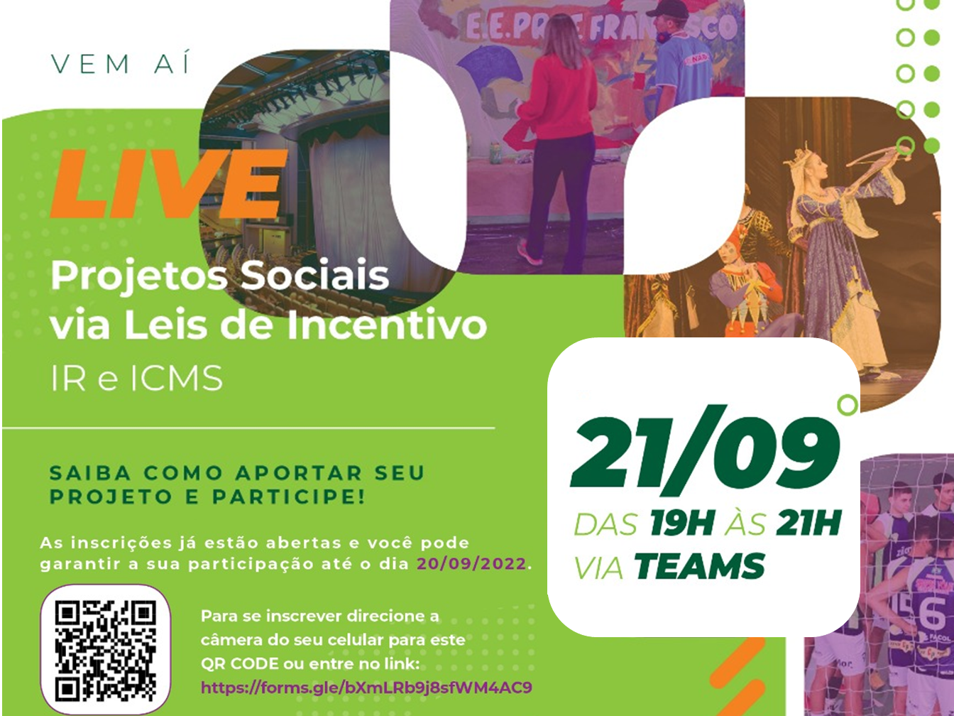 Zilor promove live gratuita para organizações sociais sobre projetos via Leis de Incentivo